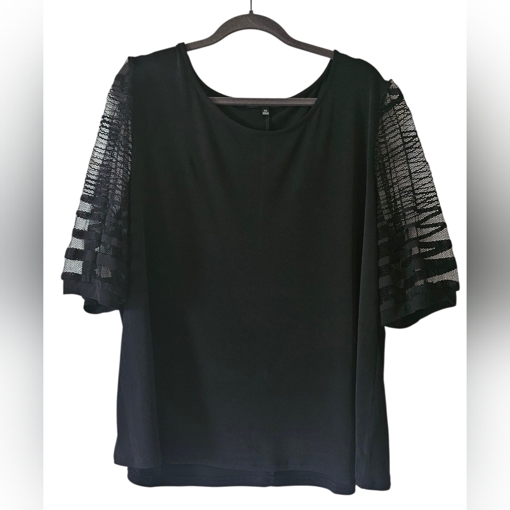 Lynn Ryan Blouse Womens Plus Size 3x